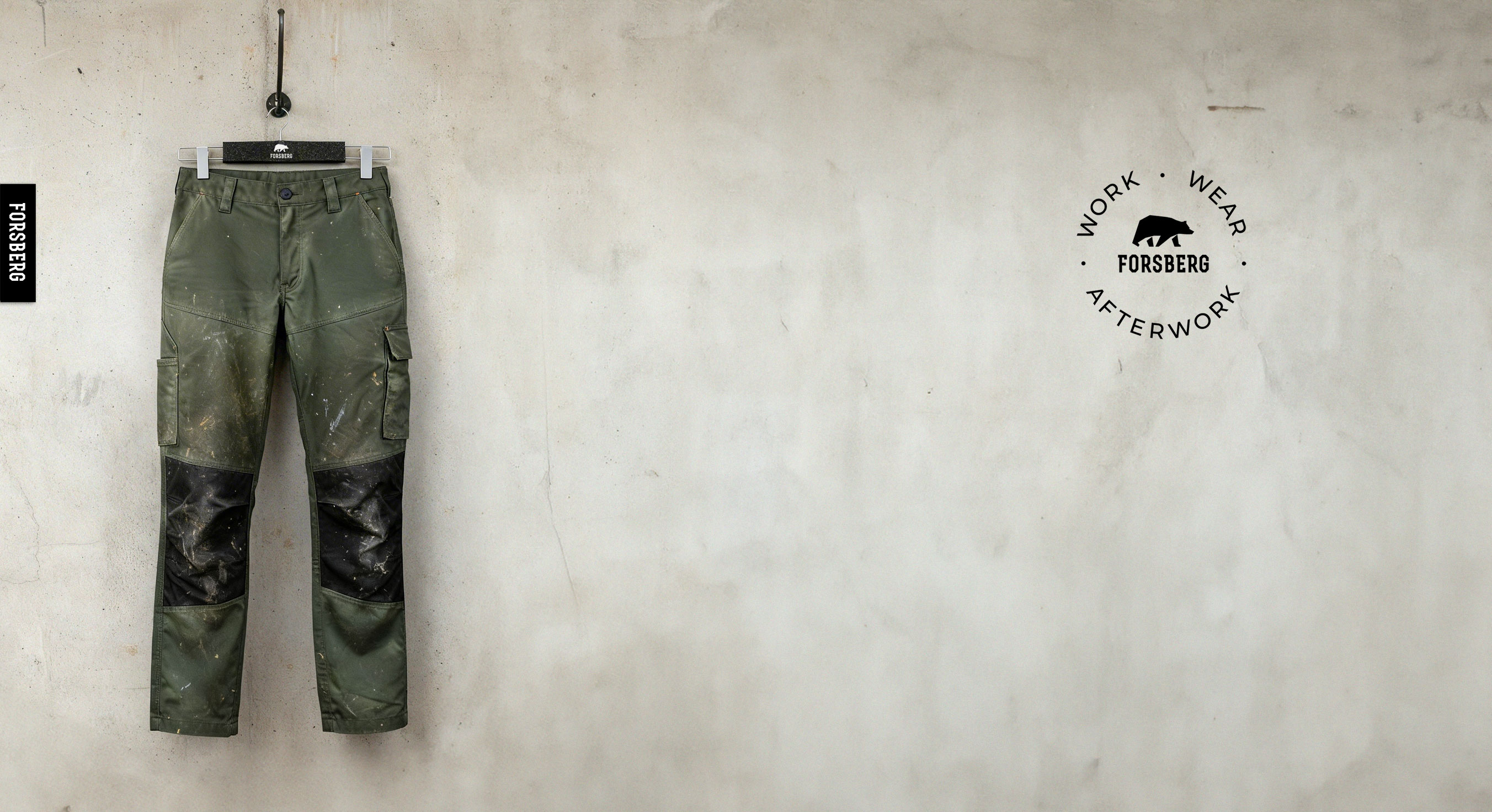 FORSBERG Arbeitshose &mdash; Echt getragen