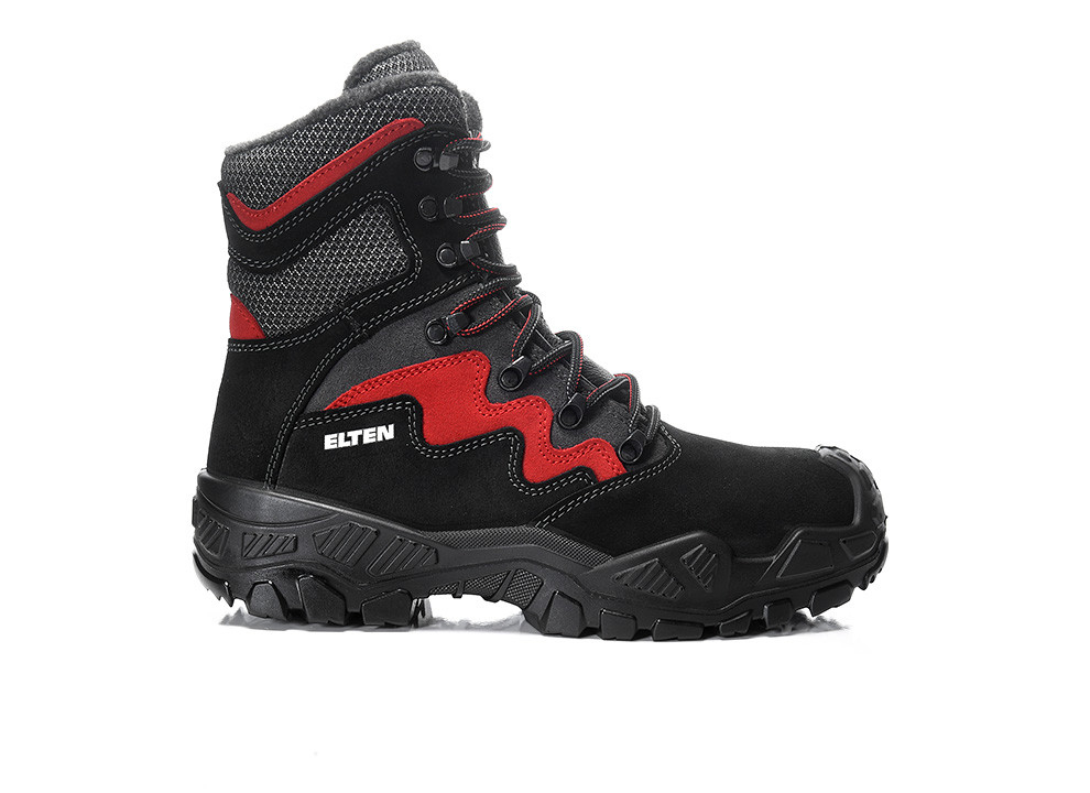 Elten MICK black-red High ESD S3S CI Sicherheitsschnürstiefel - 2
