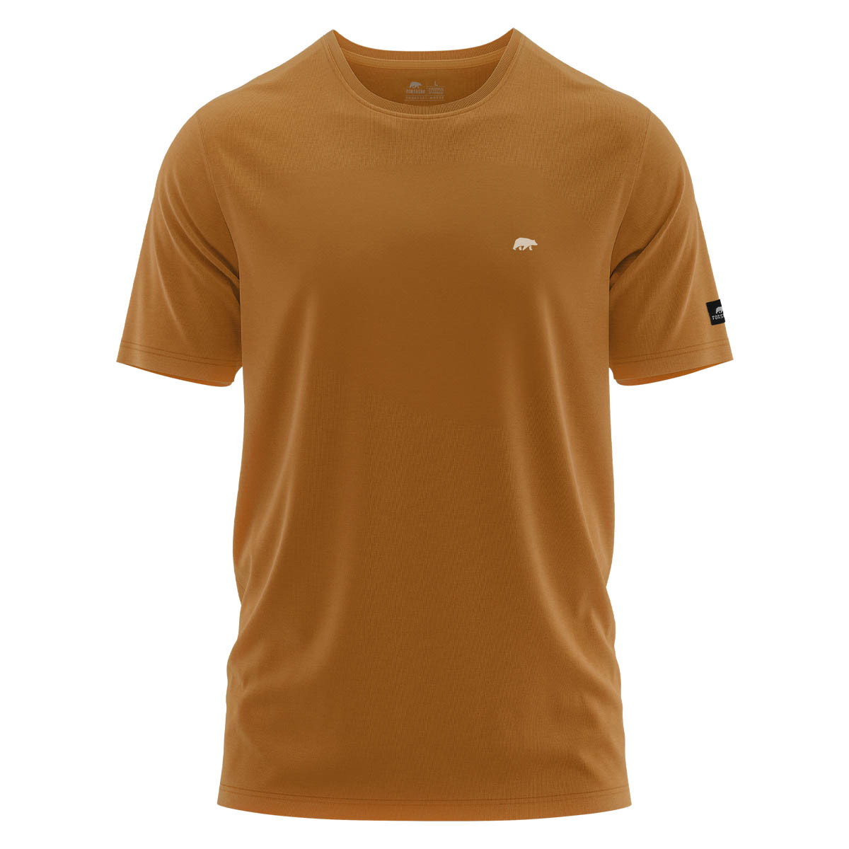 FORSBERG T-Shirt mit kleinem Gummi-Patch - 23