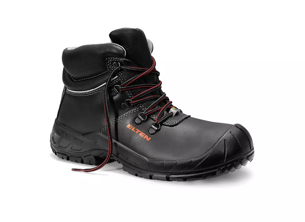 Elten RENZO XXW Mid ESD S3 Sicherheitsschnürstiefel Rindleder - 1