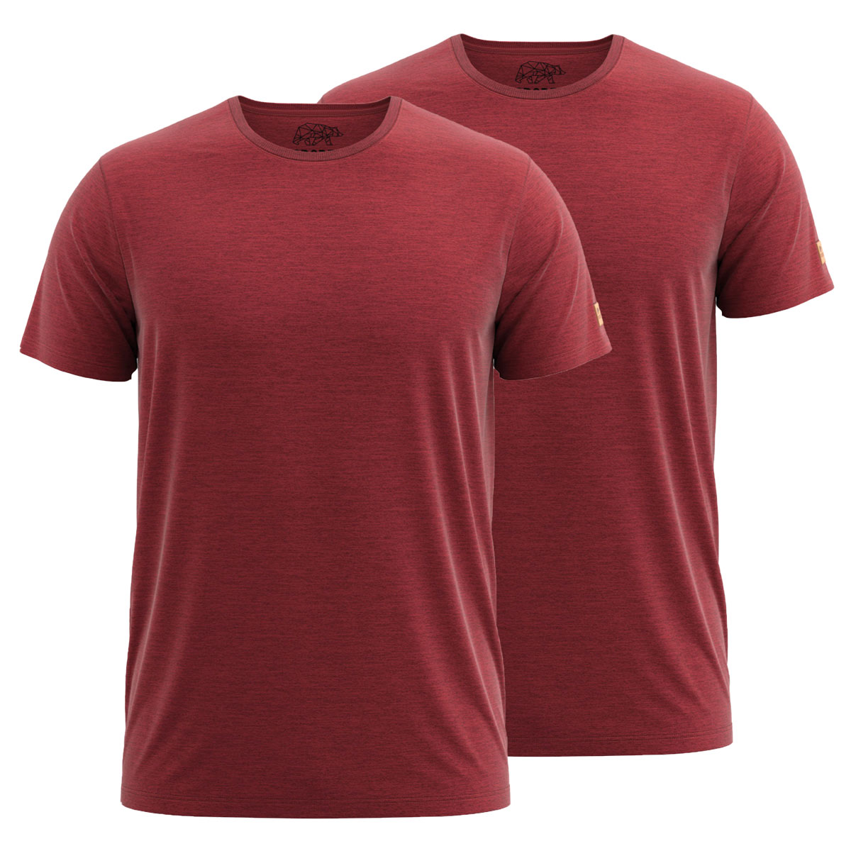 FORSBERG solid color t-shirt twin pack