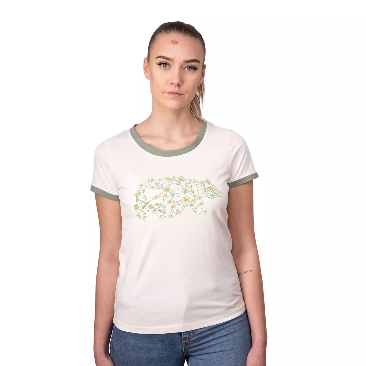 FORSBERG Logo T-Shirt mit Brustlogo Damen - 1