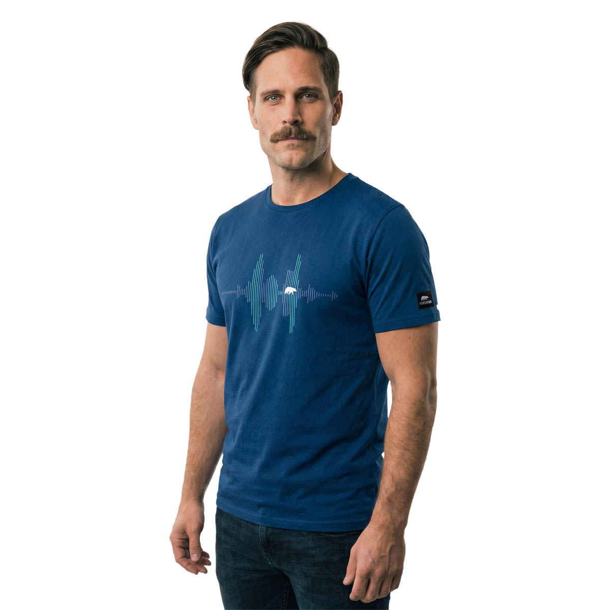 FORSBERG T-Shirt mit Audiowelle - 9