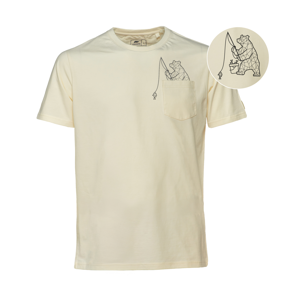 FORSBERG Fiskson T-Shirt mit Brusttasche - 1