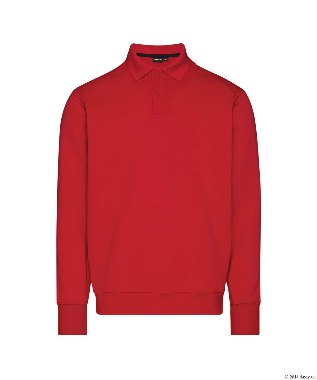 DASSY® LUCID Polo-Sweatshirt - 1 DASSY® LUCID Polo-Sweatshirt - 1