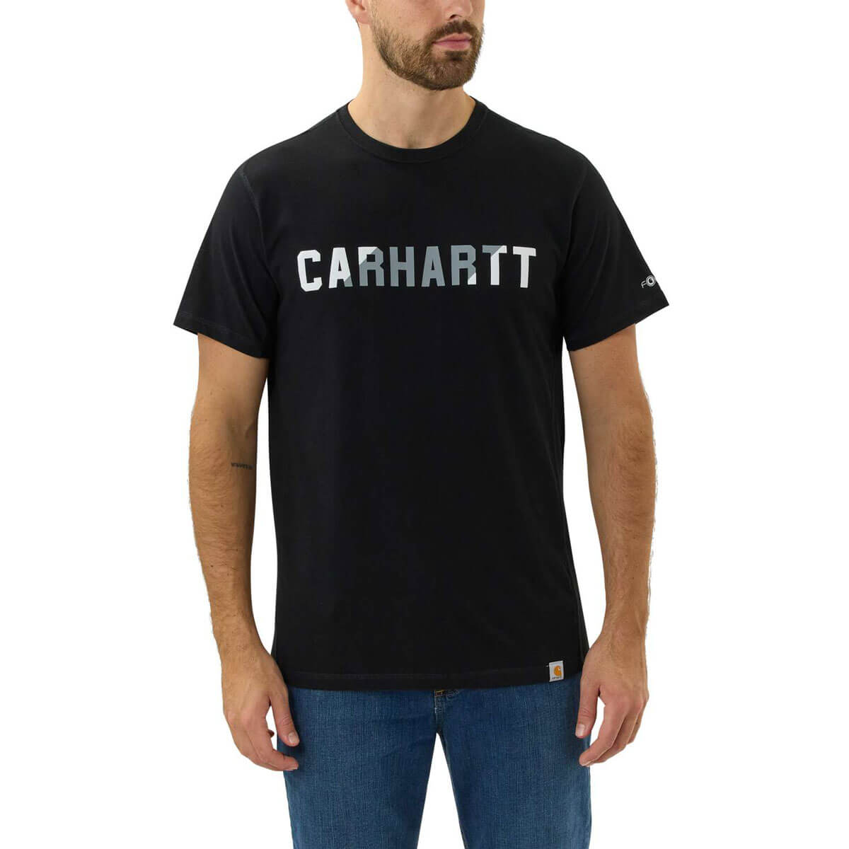 Carhartt Force Flex Block Logo T-Shirt - 1