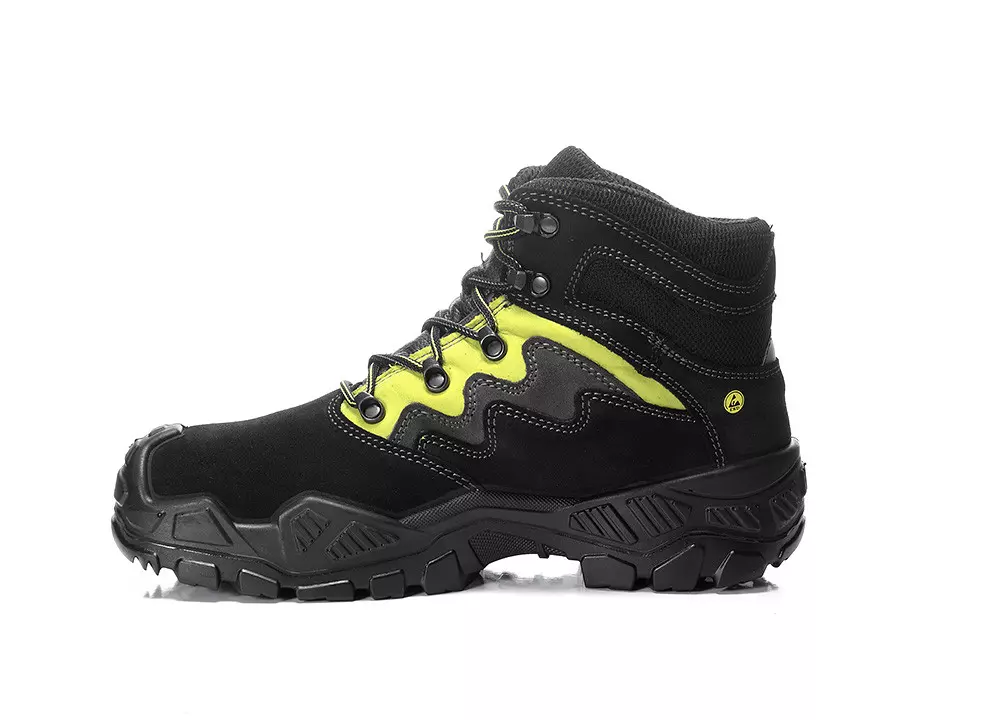 Elten MICK black-green Mid ESD S3S Sicherheitsschnürstiefel - 4