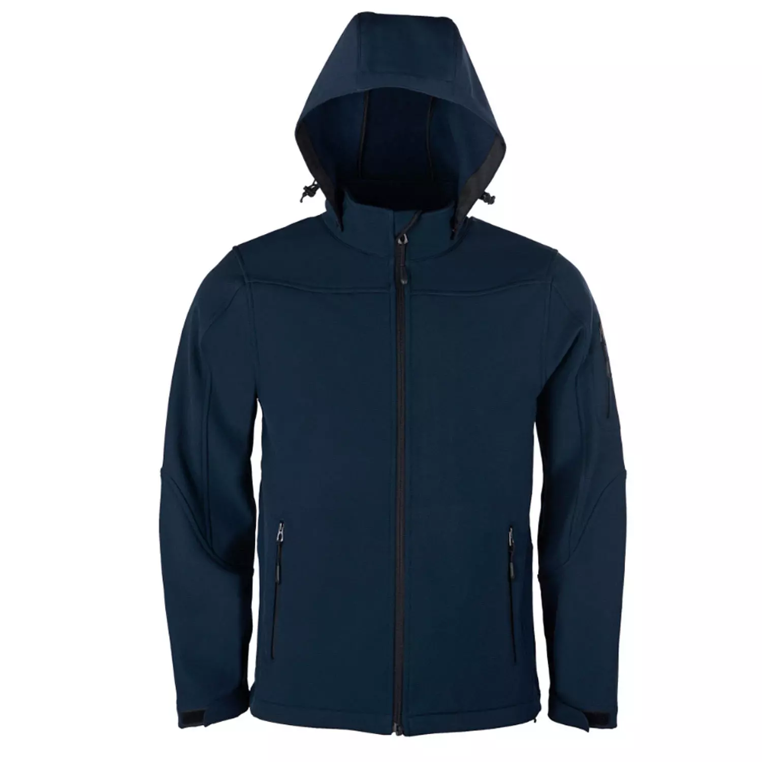 HRM Mens Hooded Softshell Jacket - 4