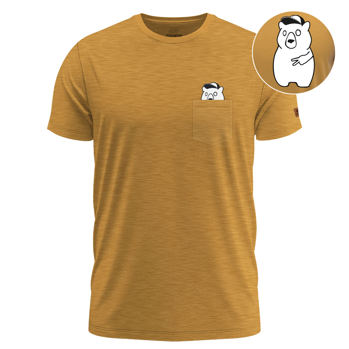 FORSBERG Coolson T-Shirt mit Brusttasche - 1