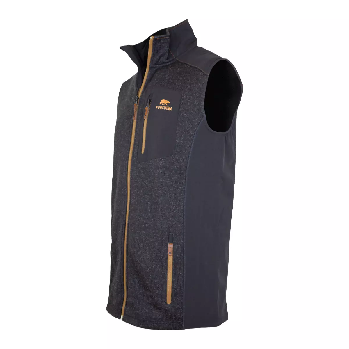 FORSBERG warme Strickfleece Weste mit Verstärkungen - 3, Bekleidung, Weste, Rettungsweste, Jacke, Fleece