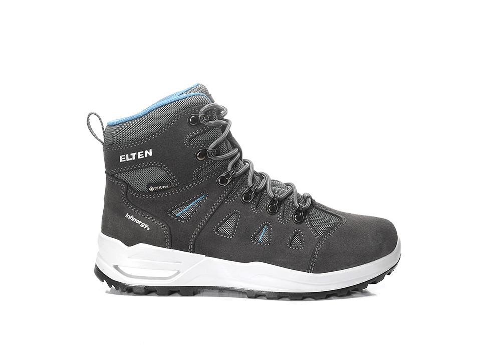 Elten ENYA XXF GTX grey-turquoise Mid ESD O2 WR CI Berufsstiefel - 2