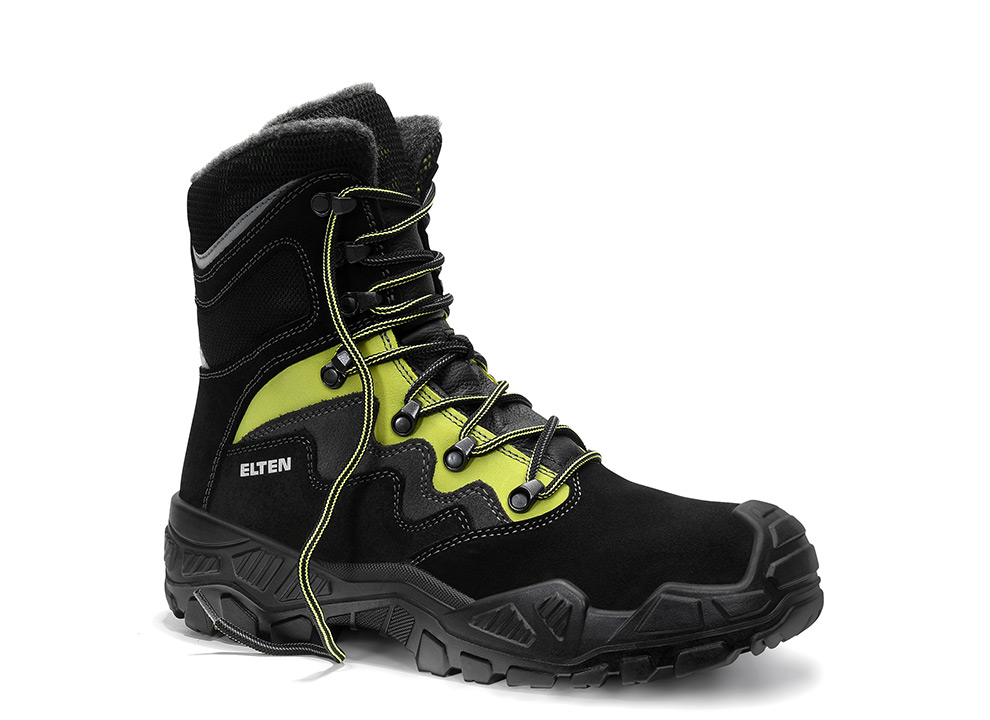Elten MICK black-green High ESD S3S CI Sicherheitsschnürstiefel (Form C) - 1