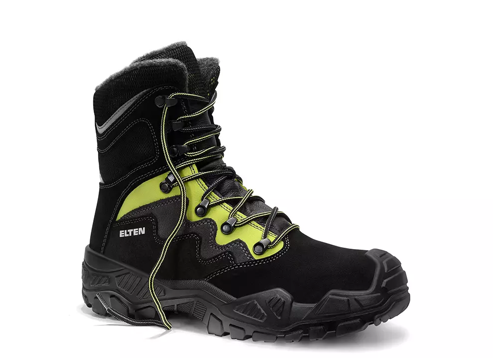 Elten MICK black-green High ESD S3S CI Sicherheitsschnürstiefel (Form C) - 1