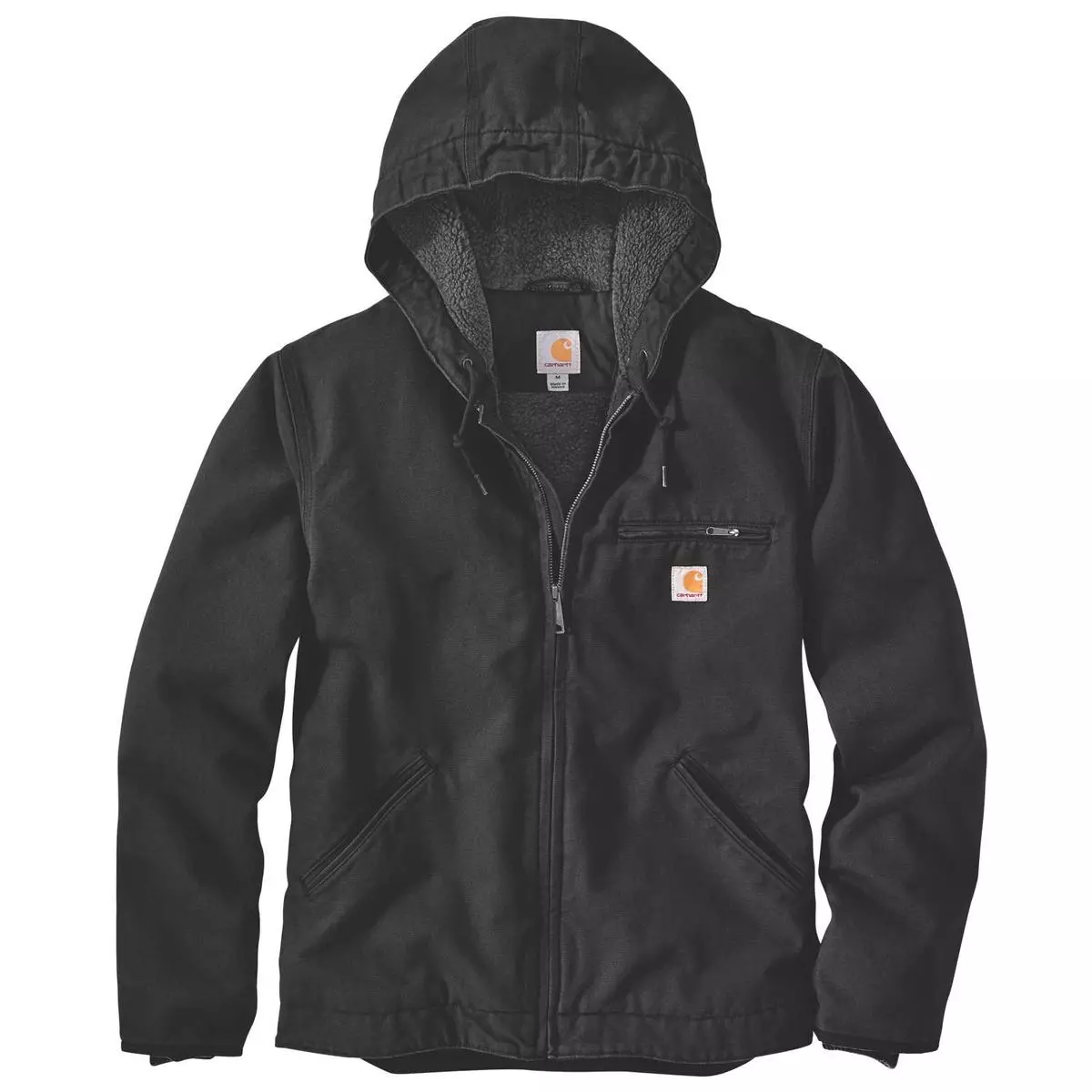 Carhartt WASHED DUCK SHERPA LINED JACKET - 1