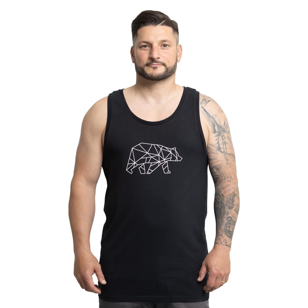FORSBERG Tanktop mit großem Brustlogo - 9