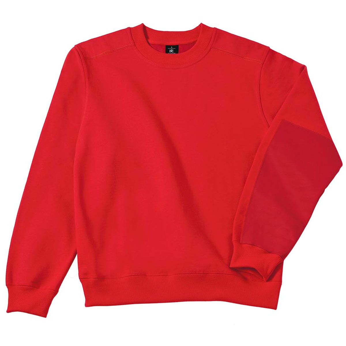 Sweatshirt einfarbig mit Rundhalsausschnitt 449020 - 3
