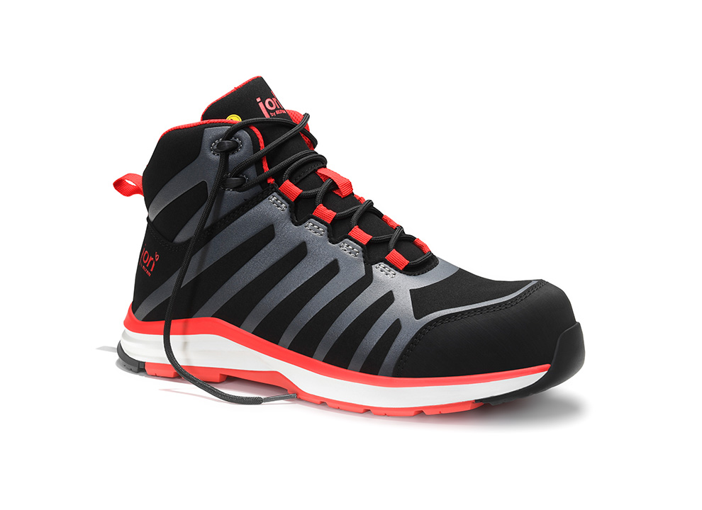Jori jo_RAPID black-red Mid ESD S3 Sicherheitsschnürstiefel - 1 Jori jo_RAPID black-red Mid ESD S3 Sicherheitsschnürstiefel - 1