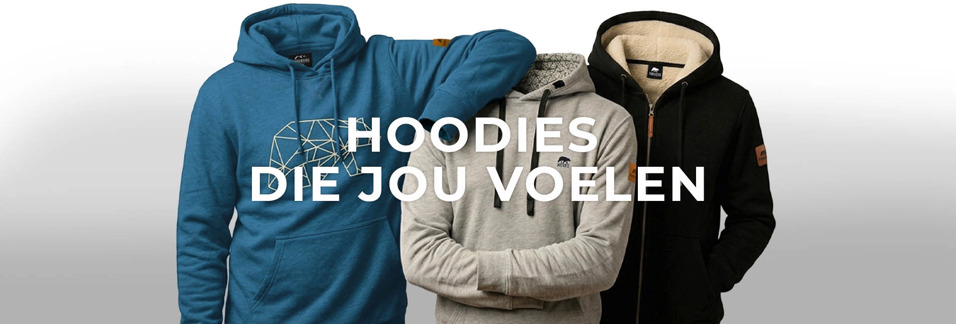 Hoodie, Pullover, Kapuze, Winter, Farbe: Blau/Schwarz/Beige