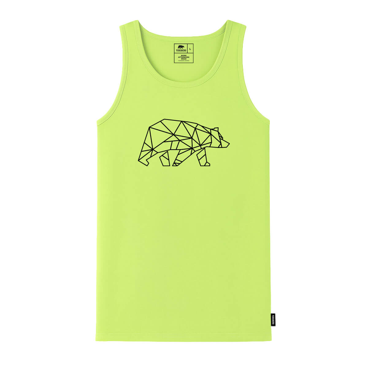 FORSBERG Tanktop mit großem Brustlogo - 3