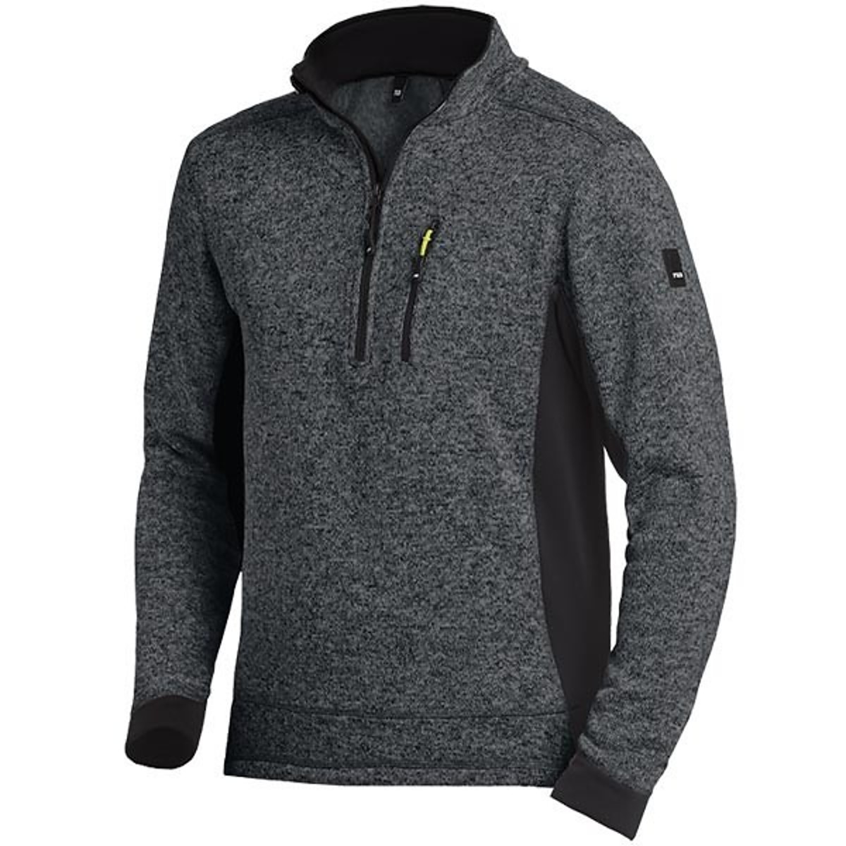 FHB Strick-Fleece-Troyer PATRICK - 4, Vlies, Mantel, Jacke, Kapuzenpulli, Pullover