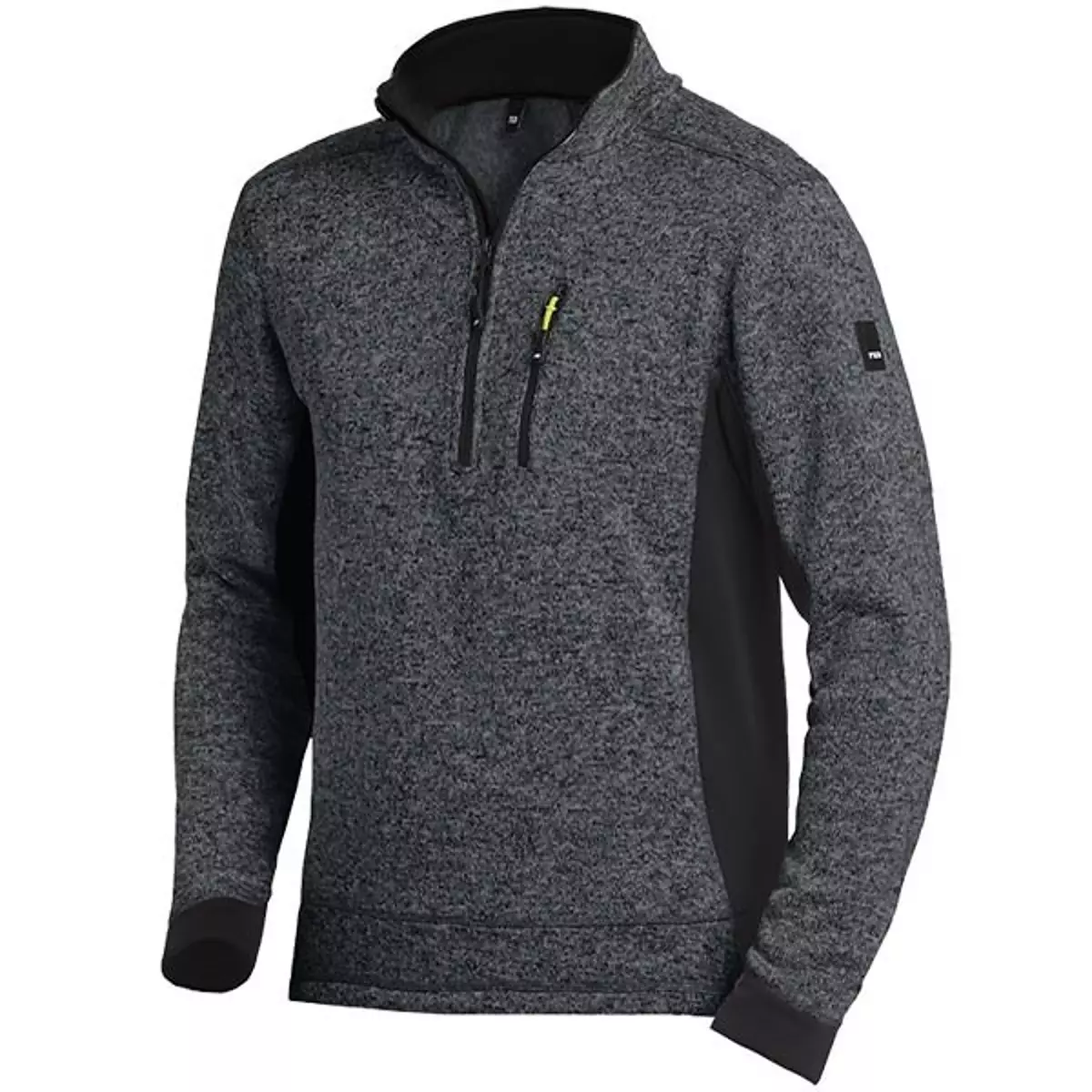 FHB Strick-Fleece-Troyer PATRICK - 4, Vlies, Mantel, Jacke, Kapuzenpulli, Pullover