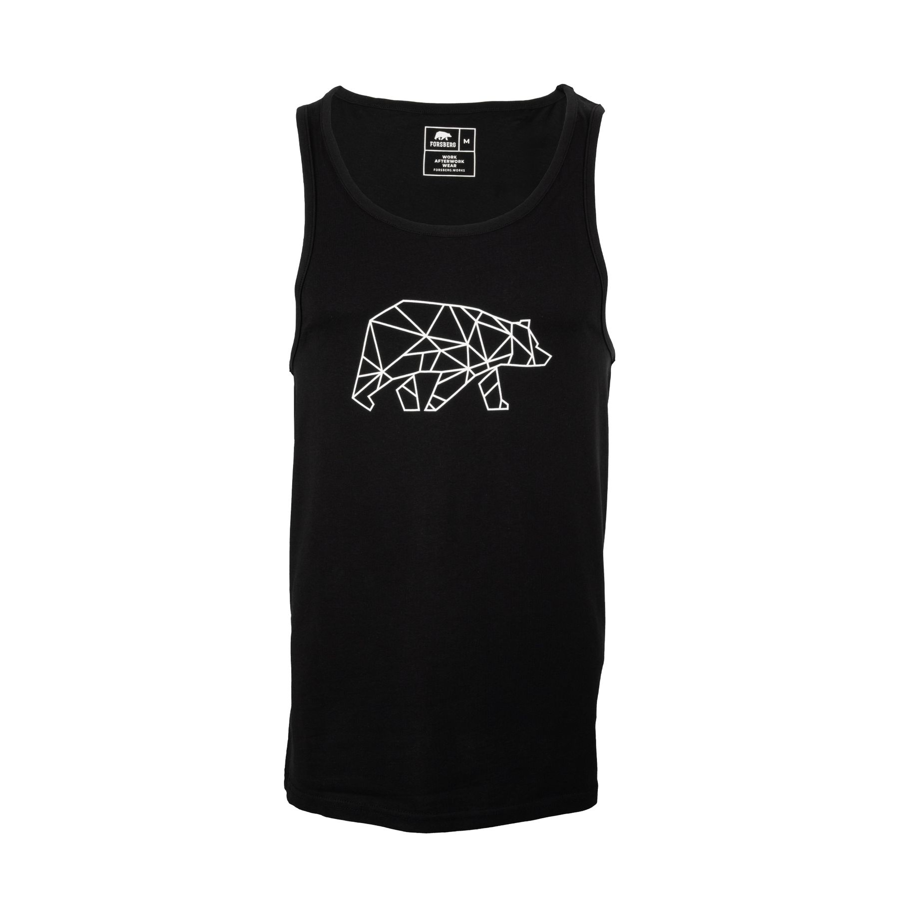 FORSBERG Tanktop mit großem Brustlogo - 7