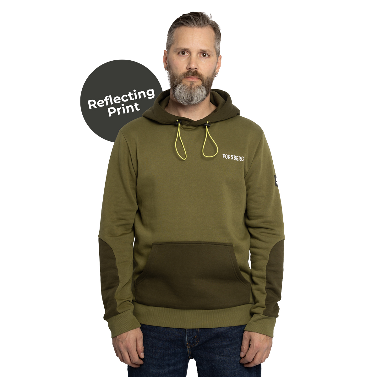 FORSBERG Hoodie mit reflektierendem Logo - 6