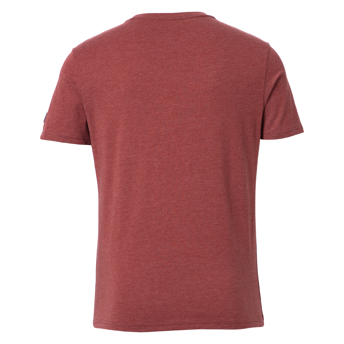 FORSBERG T-Shirt mit schwarzem Brustprint  - 3, Bekleidung, T-shirt, Kastanienbraun