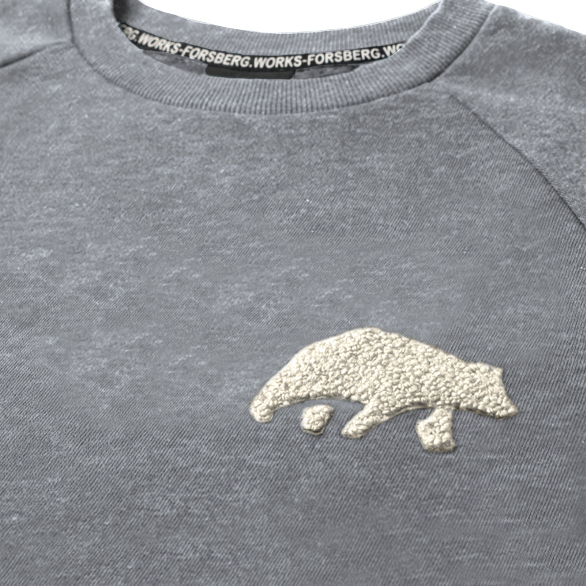 FORSBERG Sweatshirt mit Frottee Logo - 5 FORSBERG Sweatshirt mit Frottee Logo - 5