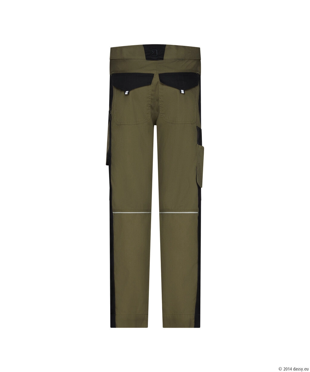 DASSY® Ponti Flex Stretch-Arbeitshose mit Kniepolstertaschen - 11