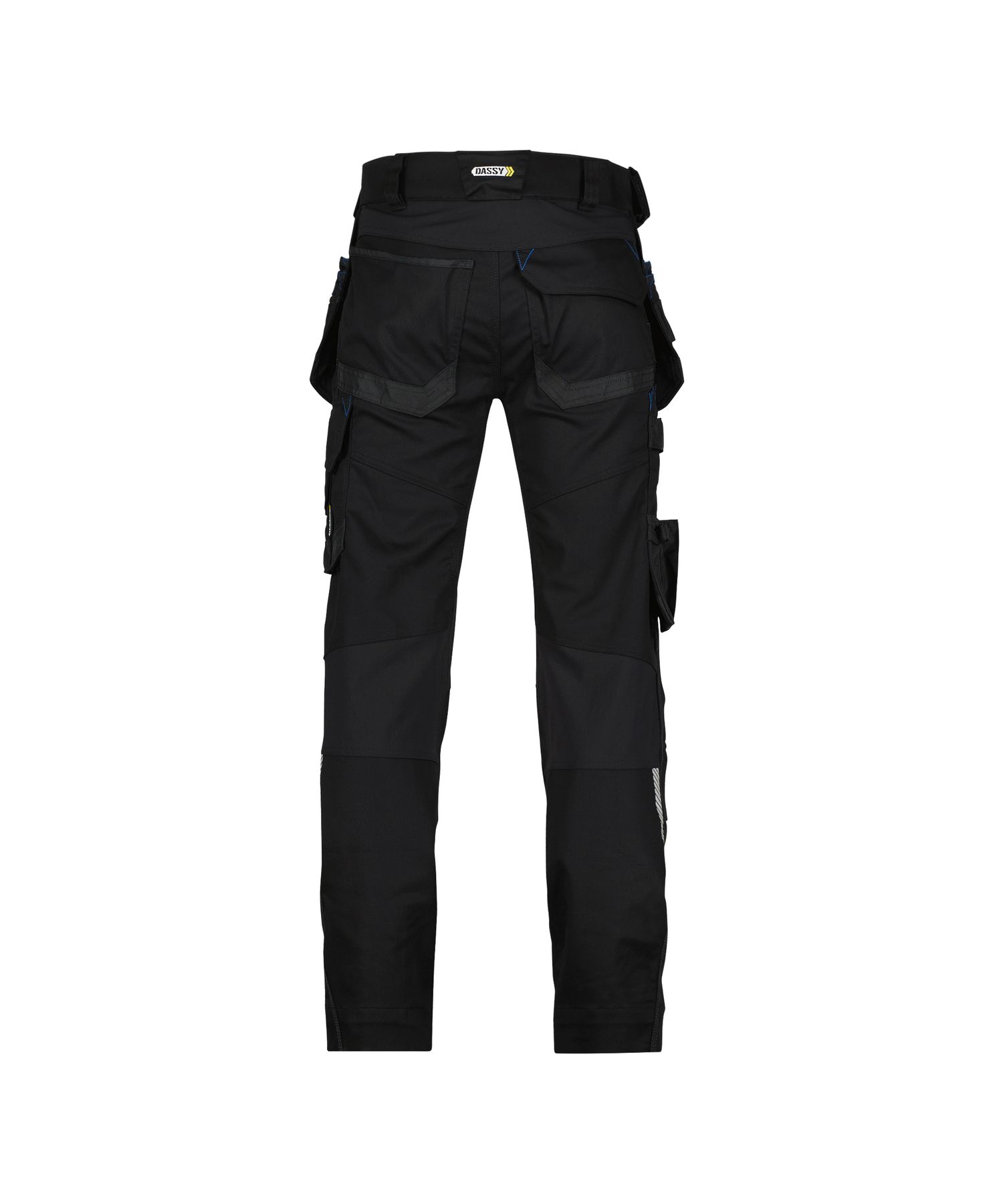 DASSY FLUX Arbeitshose mit Stretch, Holstertaschen und Kniepolstertaschen - 25