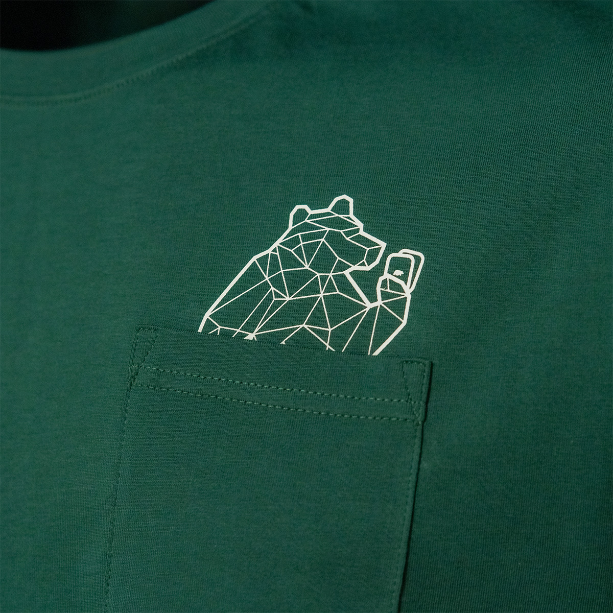 FORSBERG Pokason T-Shirt mit Brusttasche - 4