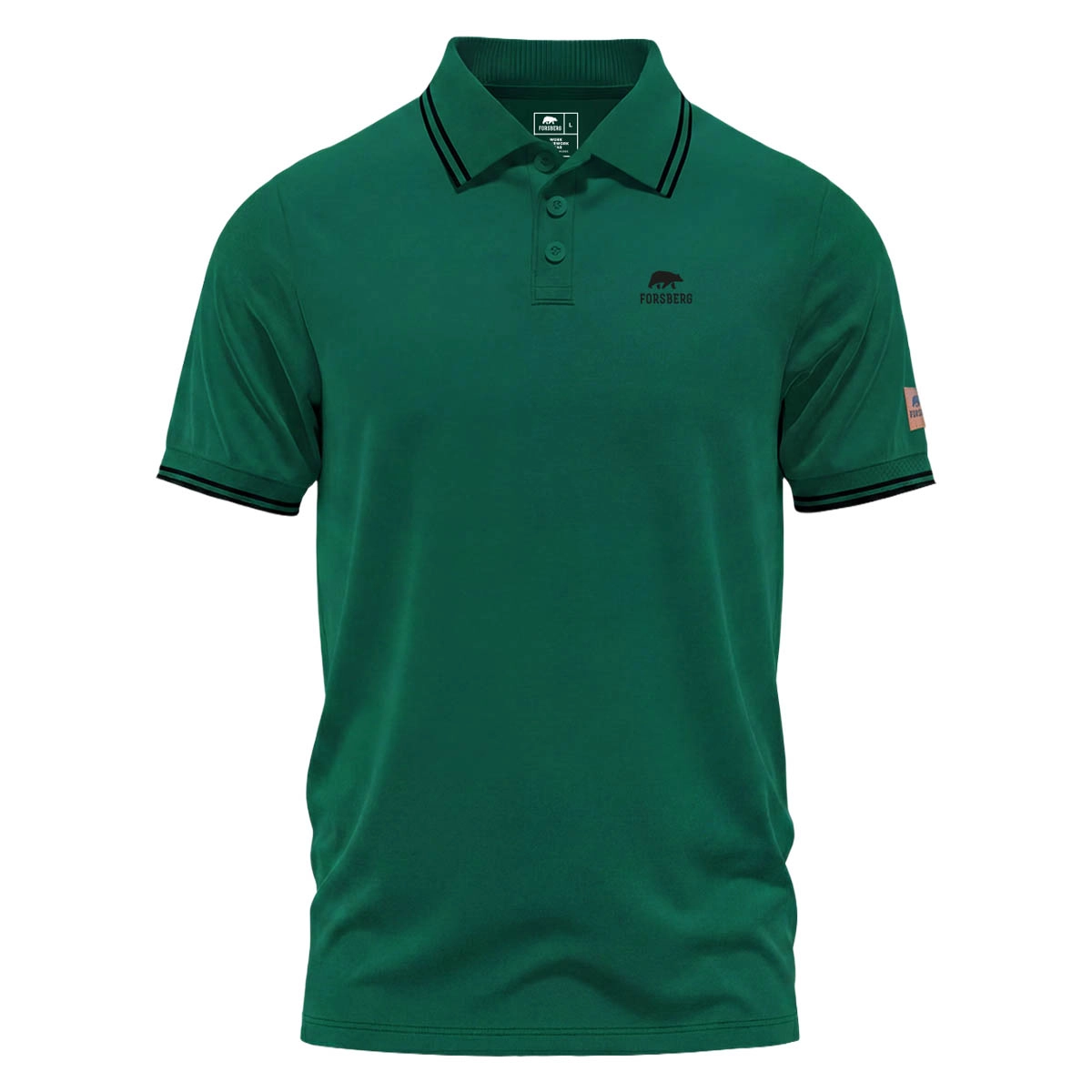 FORSBERG formstabiles Poloshirt  - 10