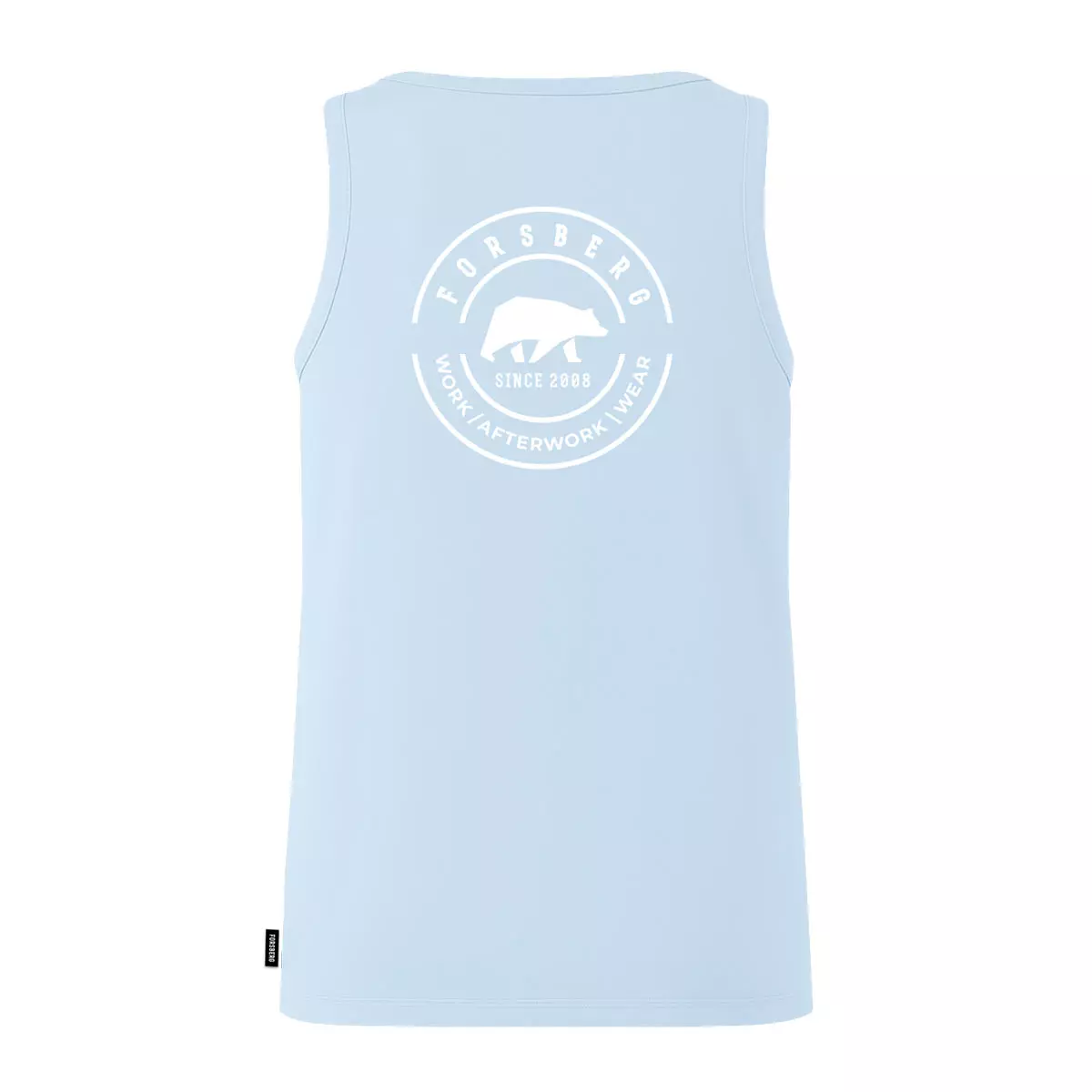 FORSBERG Tanktop mit Logo auf Brust und Rücken - 4, Bekleidung, Tanktop, Hemd