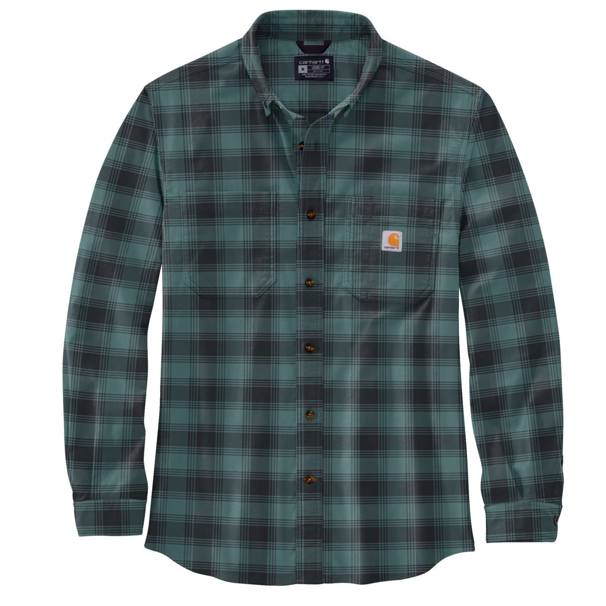 Carhartt Flannel L/S Plaid Shirt - 1