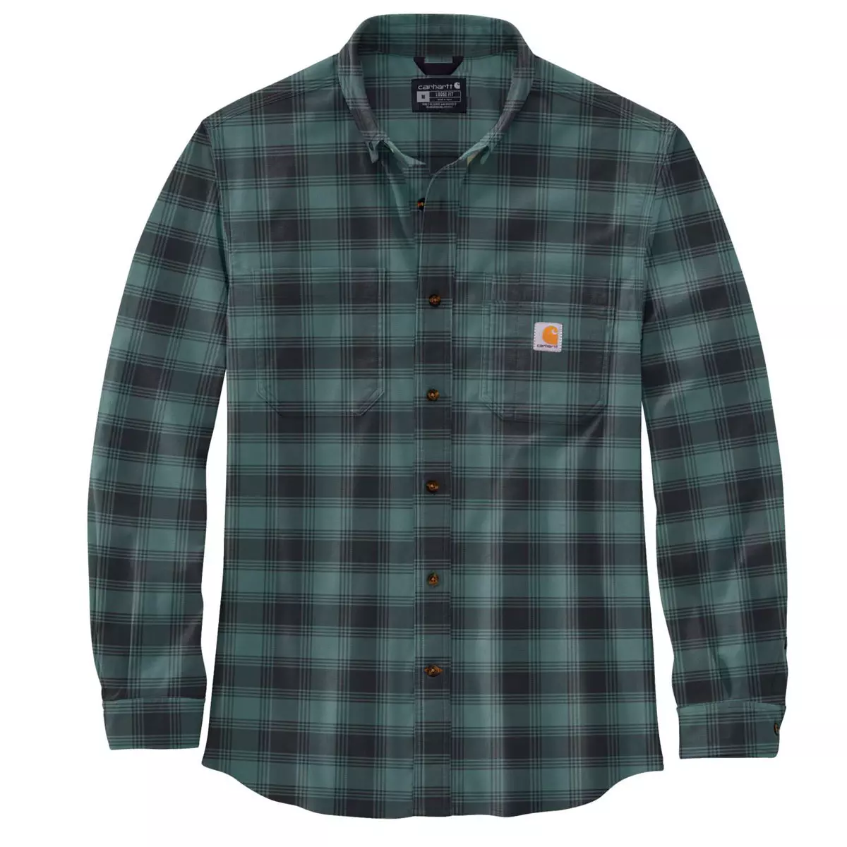 Carhartt Flannel L/S Plaid Shirt - 1