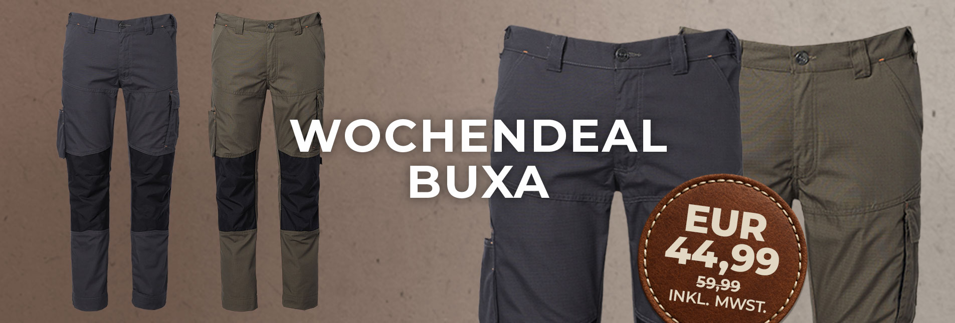 Hose, Cargo-Hose, Kunststoff-Patch, Militärgrün, Stretch-Funktion