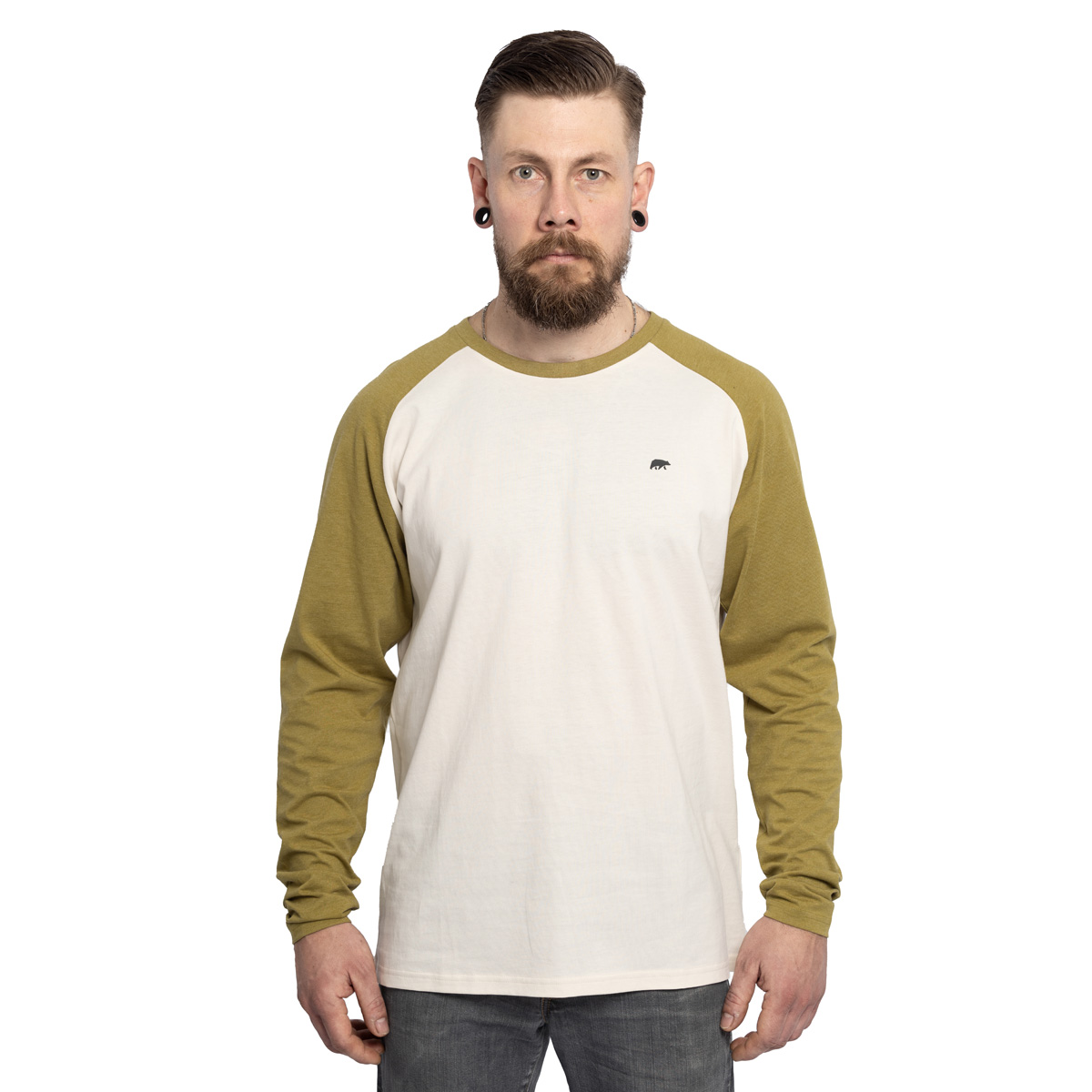 FORSBERG Longsleeve mit kleinem Gummi-Patch - 5