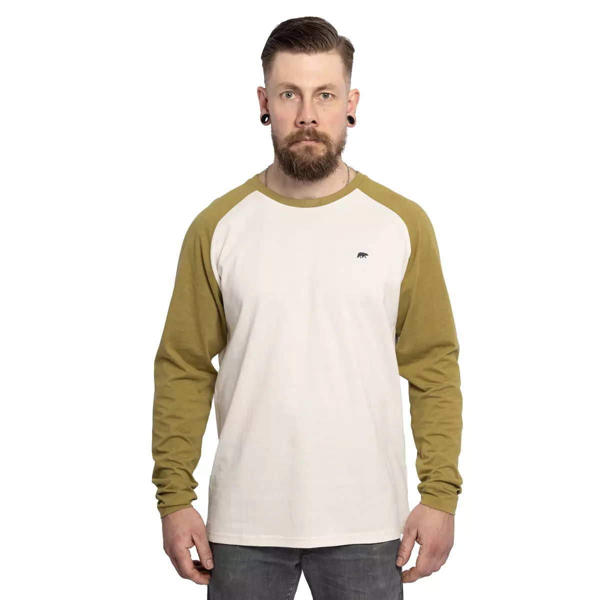 FORSBERG Longsleeve mit kleinem Gummi-Patch - 5