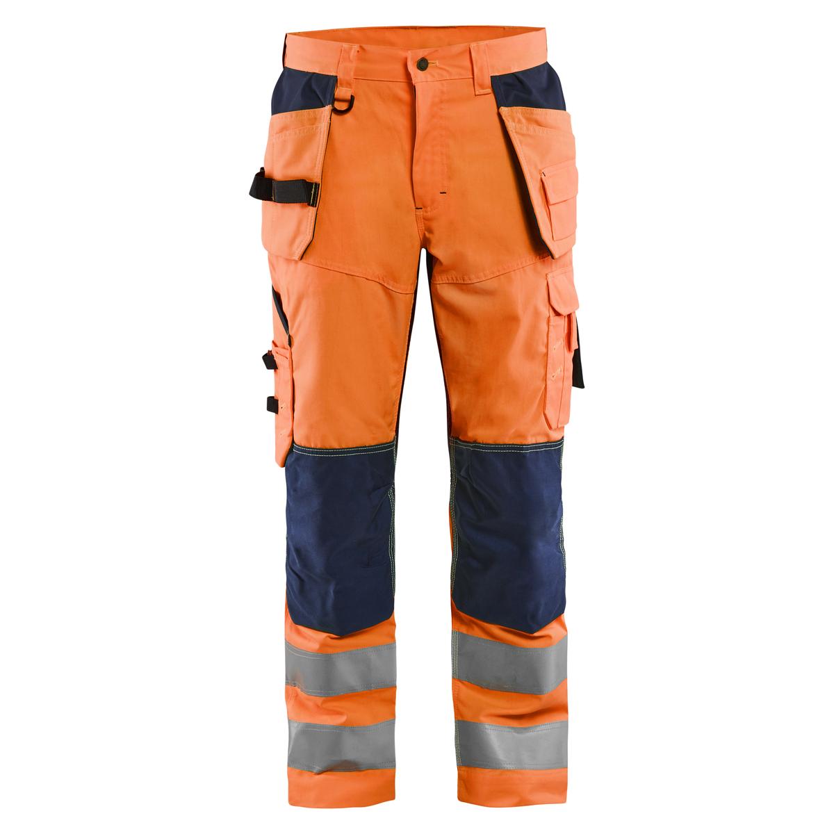 Blakläder belüftete Warnschutzhose - 6