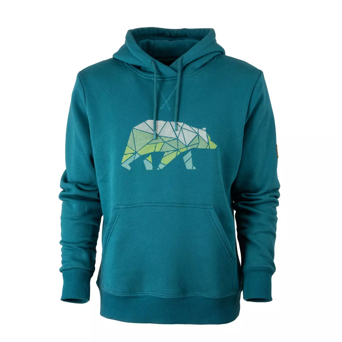 FORSBERG Hoodie mit Brustlogo lila, petrol - 1