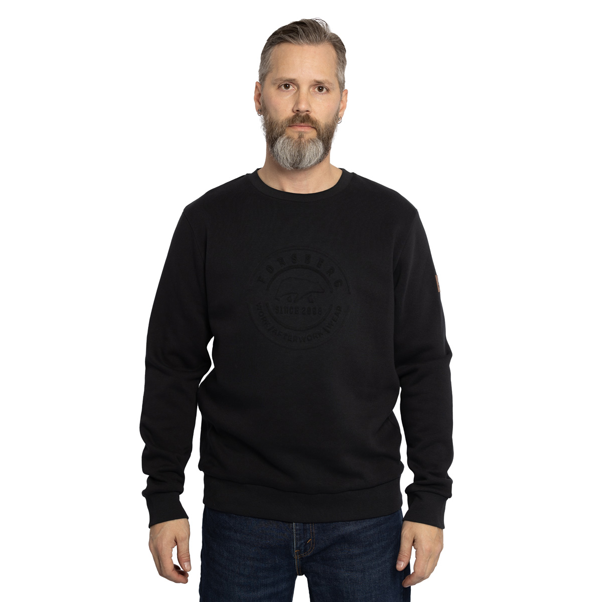 FORSBERG Sweatshirt mit 3D Logo - 10