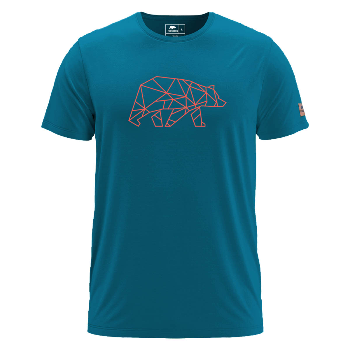 FORSBERG Finnson T-Shirt mit Brustlogo - 30