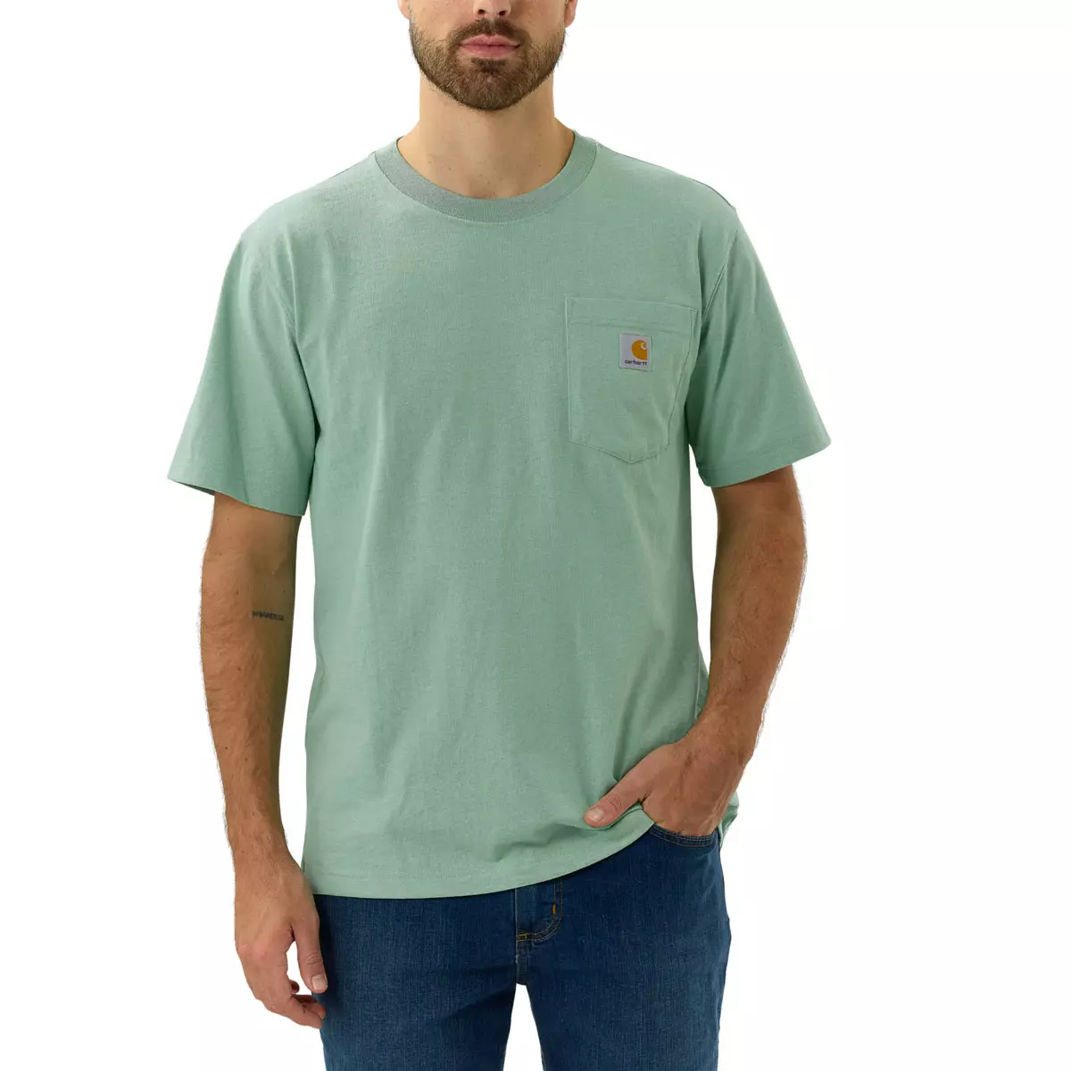 Carhartt T-Shirt mit Brusttasche - 20