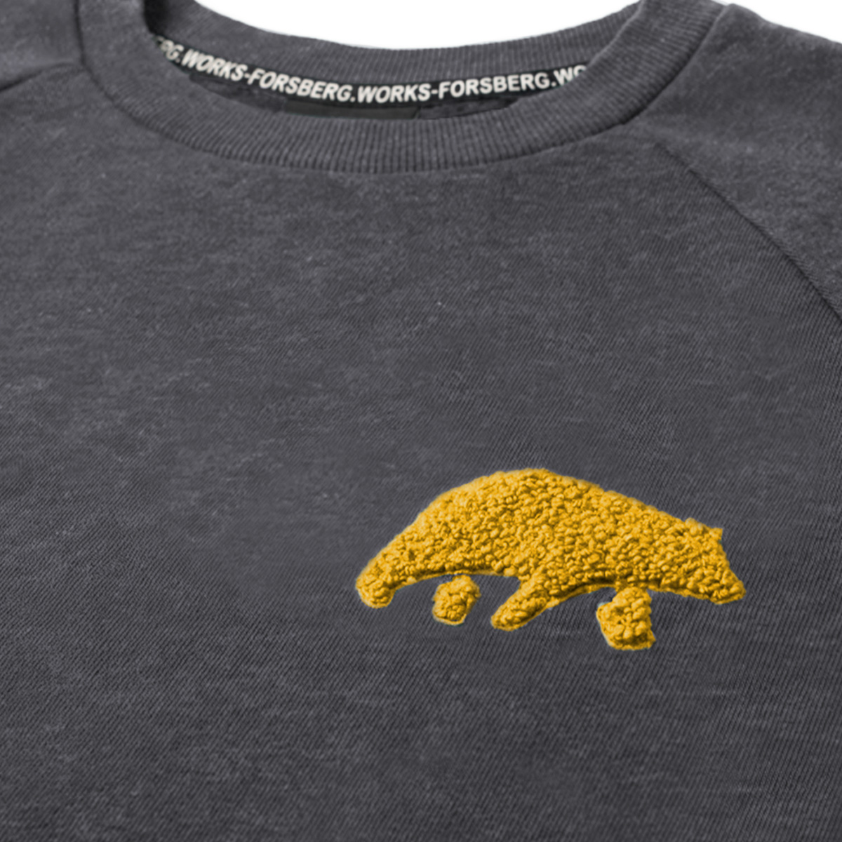 FORSBERG Sweatshirt mit Frottee Logo - 2 FORSBERG Sweatshirt mit Frottee Logo - 2