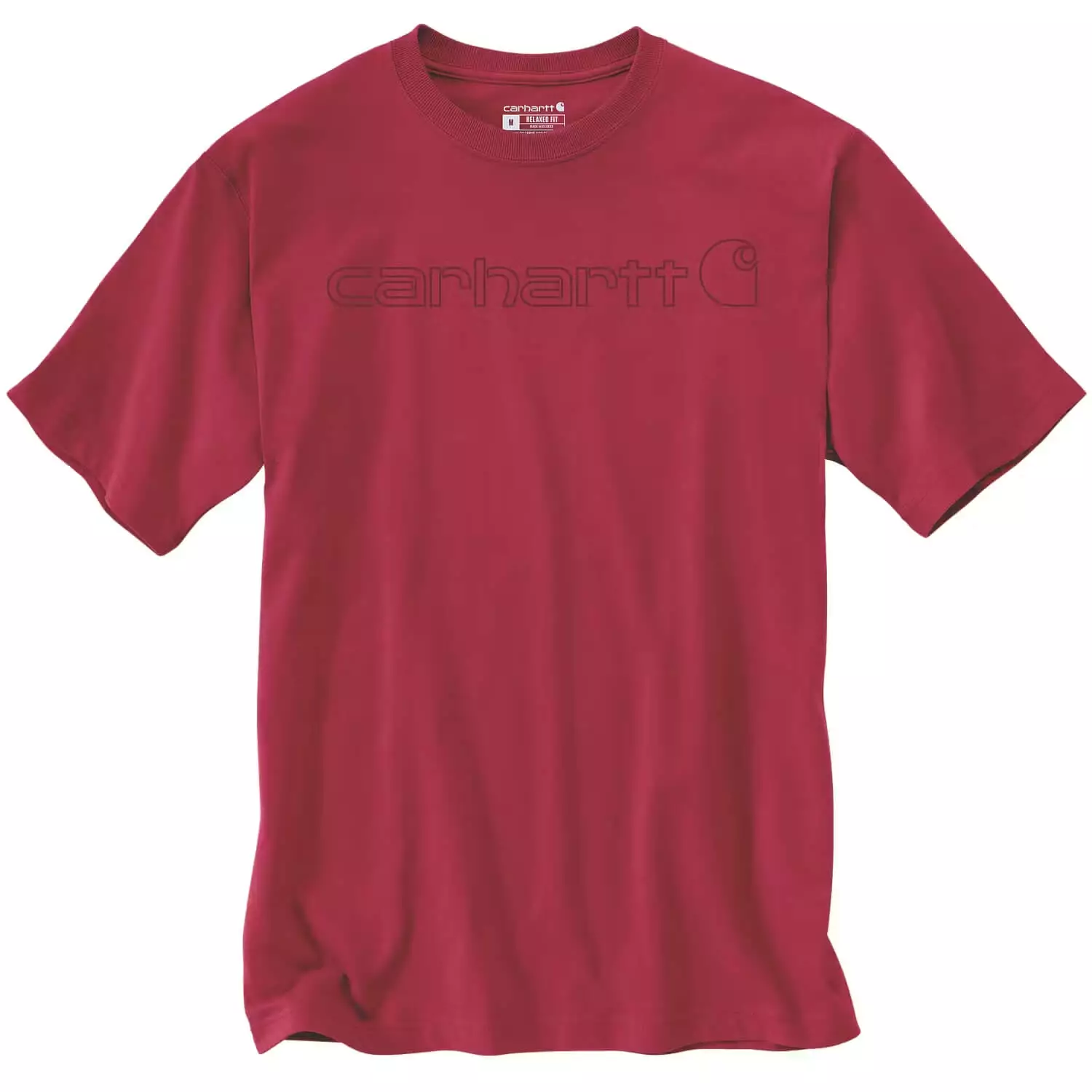 Carhartt Core Logo T-Shirt dicke Qualität - 22
