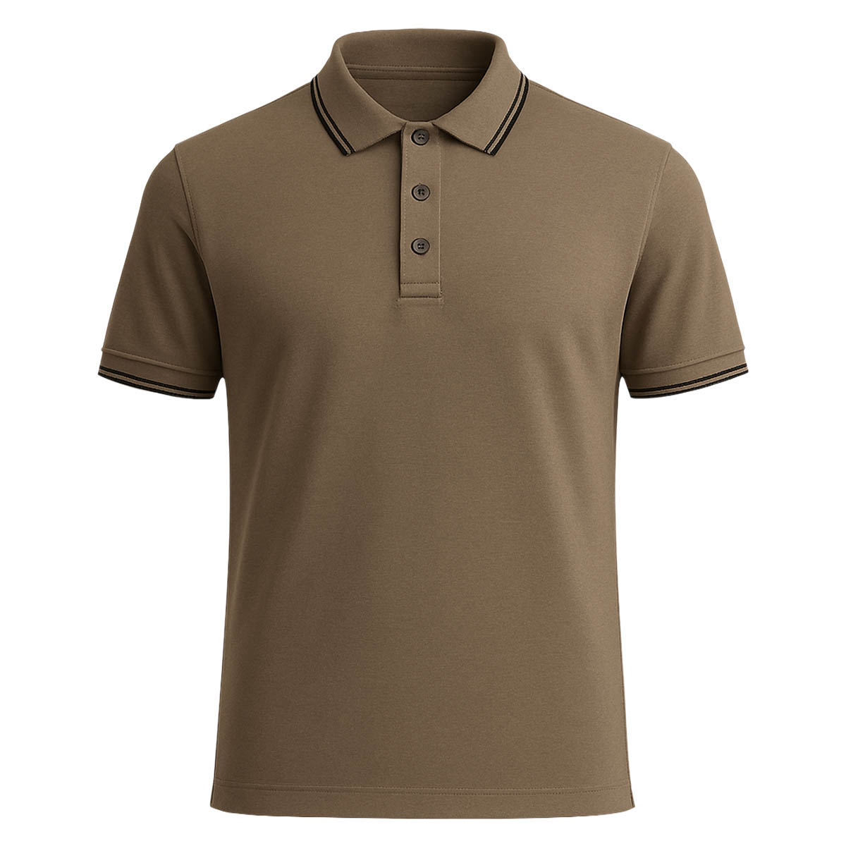 FORSBERG Marcoson Poloshirt - 1, Bekleidung, T-shirt, Hemd, Khaki