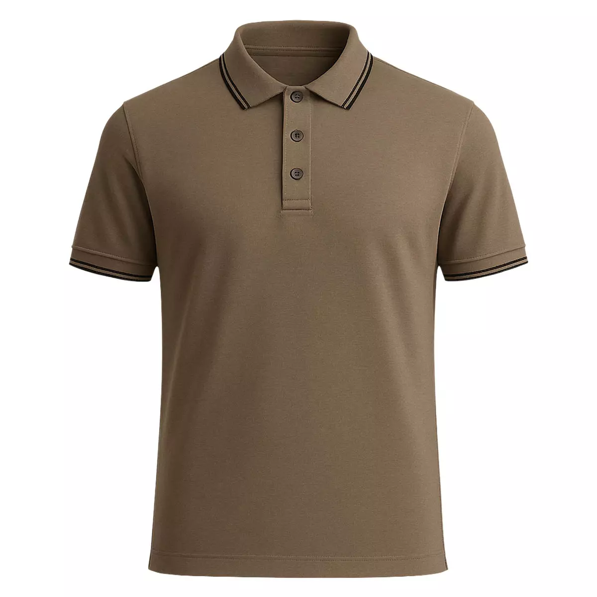 FORSBERG Marcoson Poloshirt - 1, Bekleidung, T-shirt, Hemd, Khaki