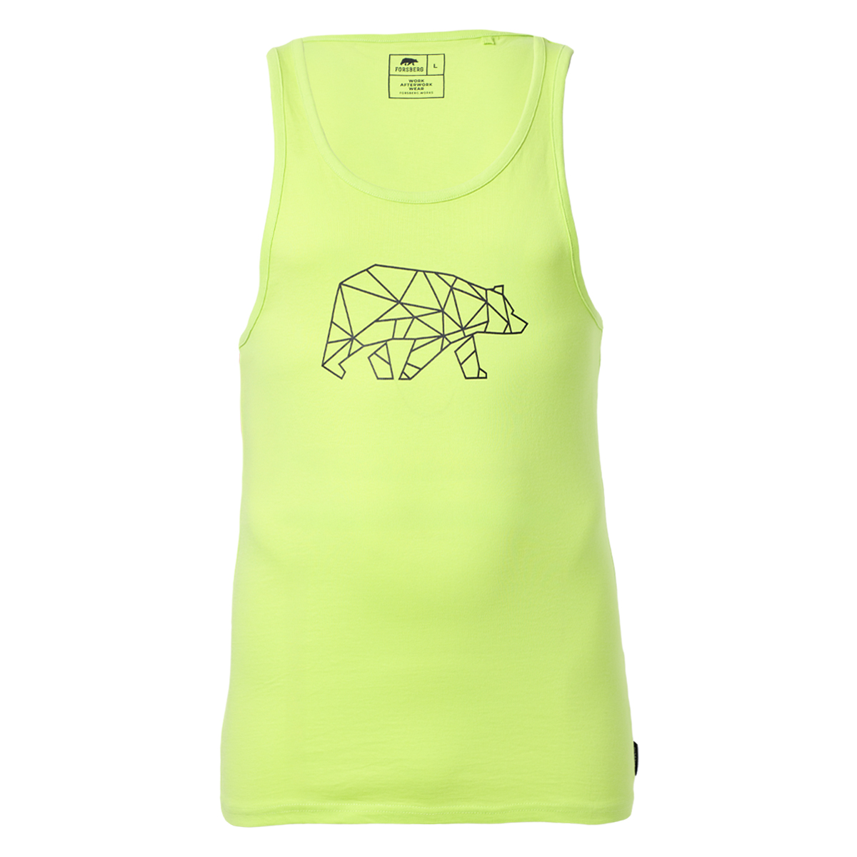 FORSBERG Tanktop mit großem Brustlogo - 5