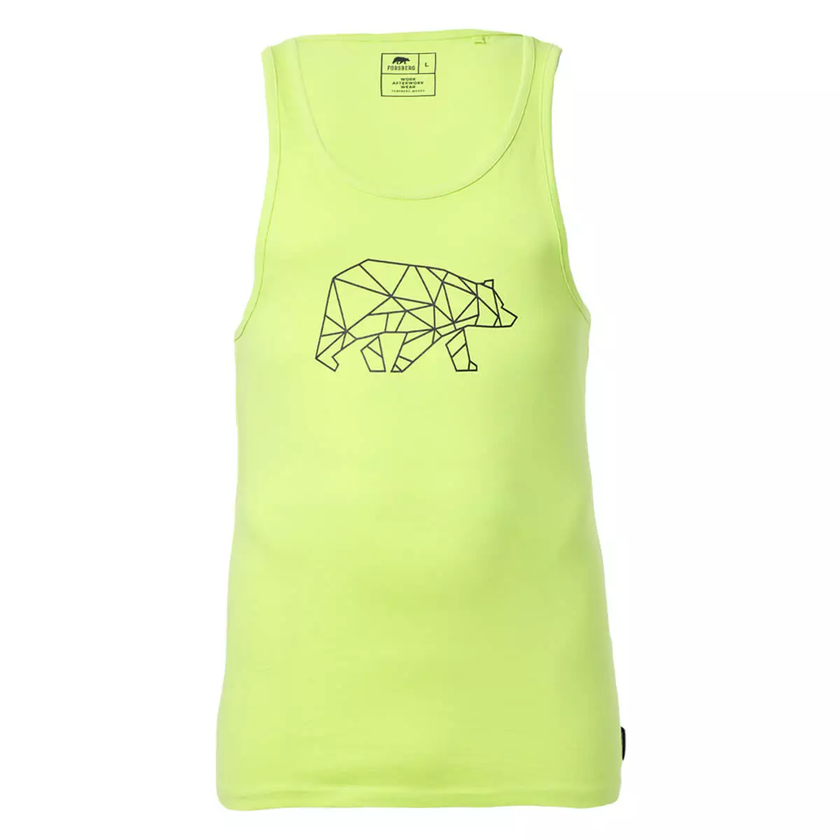 FORSBERG Tanktop mit großem Brustlogo - 5